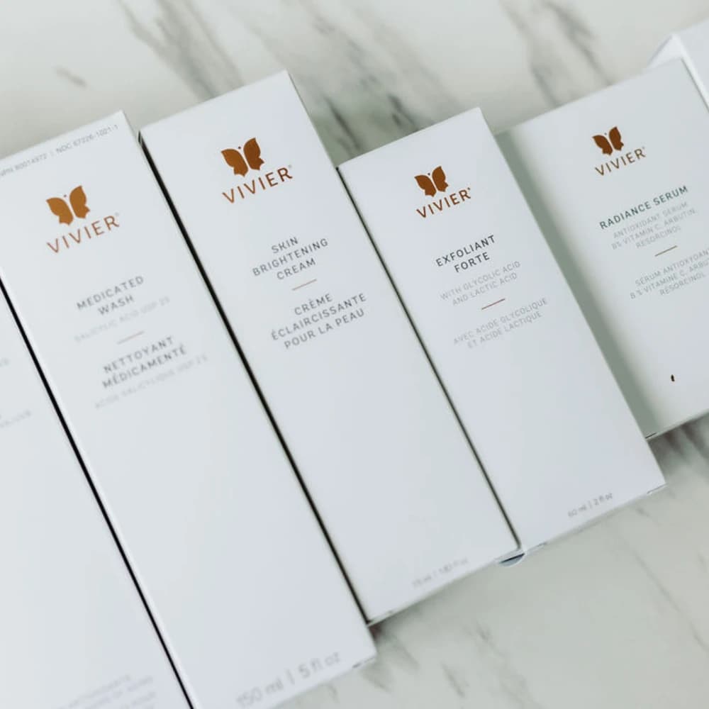 Vivier skincare at Radiance Laser & Medical Aesthetics