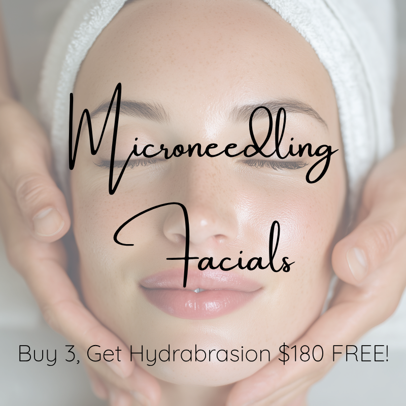 Microneedling collagen discoloration sun damage finelines wrinkles